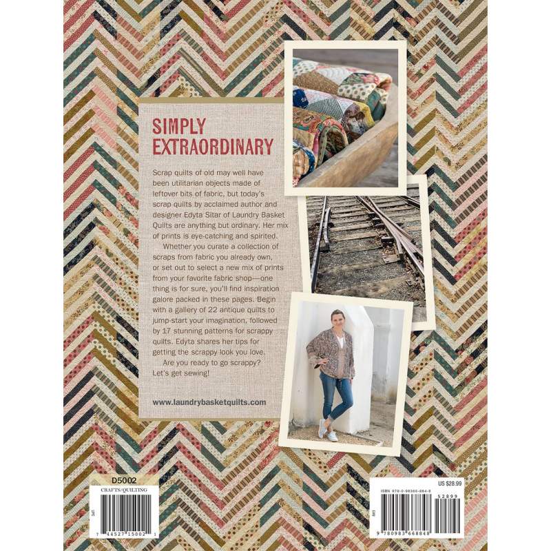 Patches of Scraps - 17 Quilt Patterns and a Gallery of Inspiring Antique Quilts Laundry Basket Quilts - 20