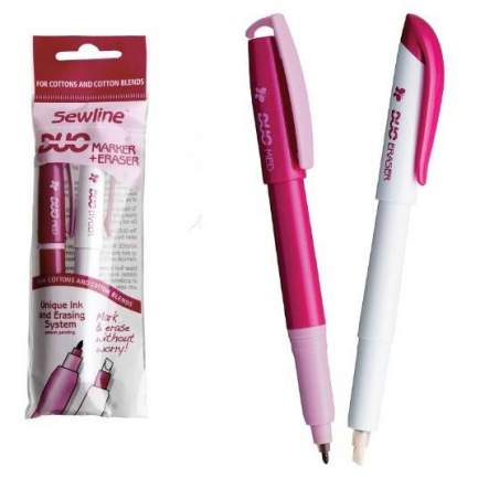 Sewline, Duo Marker + Duo Eraser - Pennarello + Cancellino Sewline - 1