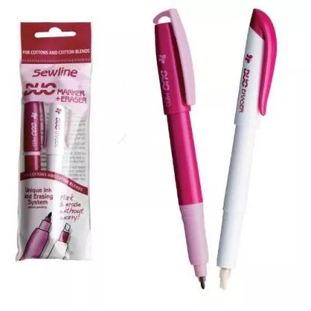 Sewline, Duo Marker + Duo Eraser - Pennarello + Cancellino Sewline - 1