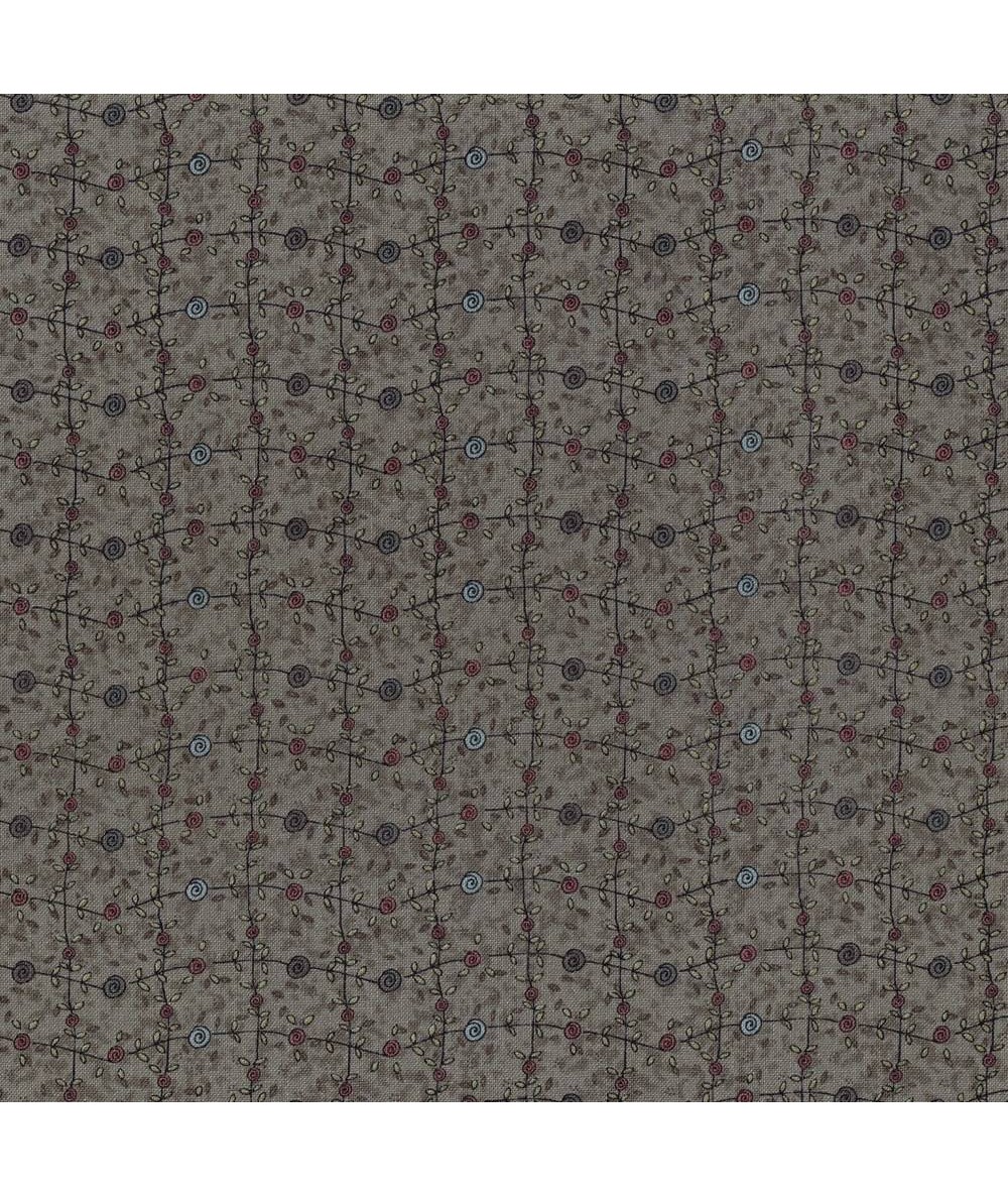 Tessuto Lecien, Sweet Garden of Mine, Flower Vine Mulch by Lynette Anderson Lecien Corporation - 2