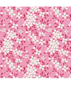 Tilda 110 AppleButter, Peggy Pink - Tessuto Rosa a Fiori Tilda Fabrics - 1