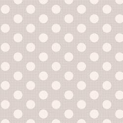 Tilda Medium Dot Light Gray, Tessuto Grigio Chiaro a Pois Tilda Fabrics - 1