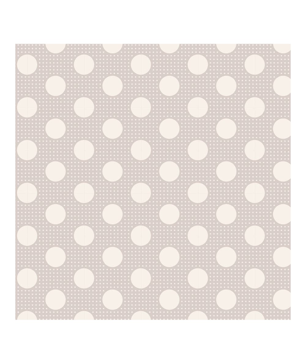 Tilda Medium Dots Light Gray, Tessuto Grigio Chiaro a Pois Tilda Fabrics - 1