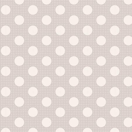 Tilda Medium Dot Light Gray, Tessuto Grigio Chiaro a Pois Tilda Fabrics - 1
