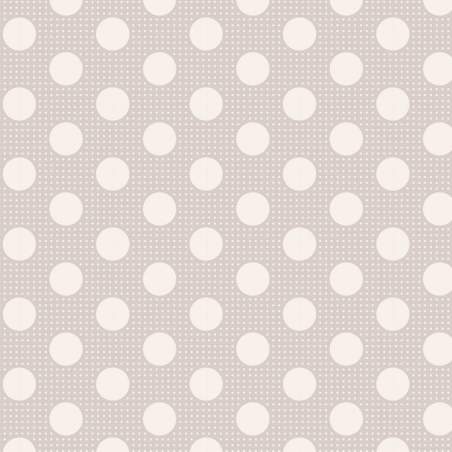 Tilda Medium Dot Light Gray, Tessuto Grigio Chiaro a Pois Tilda Fabrics - 1