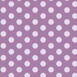 Tilda Medium Dots Liliac, Tessuto Lilla a Pois Tilda Fabrics - 1