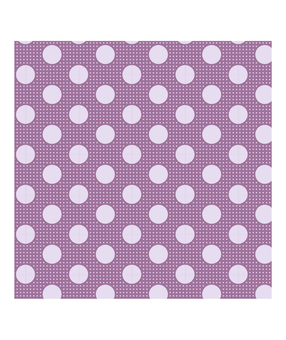 Tilda Medium Dots Liliac, Tessuto Lilla a Pois Tilda Fabrics - 1