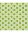 Tilda Medium Dot Green, Tessuto Verde a Pois Tilda Fabrics - 1