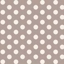 Tilda Medium Dots Gray, Tessuto Grigio a Pois Tilda Fabrics - 1
