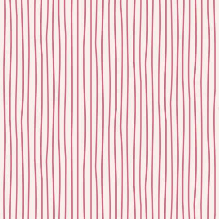 Tilda 110 Classic Basics Pen Stripe Pink - Tessuto Rosa a Righine Tilda Fabrics - 1