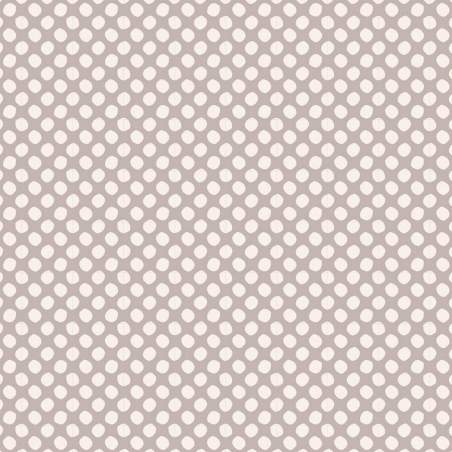 Tilda 110 Classic Basics Dots Grey - Tessuto Grigio a Pois Tilda Fabrics - 1