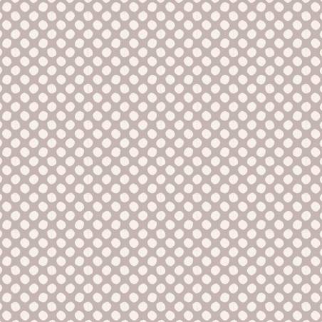 Tilda 110 Classic Basics Dots Grey - Tessuto Grigio a Pois Tilda Fabrics - 1