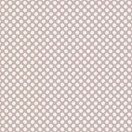 Tilda 110 Classic Basics Dots Grey - Tessuto Grigio a Pois Tilda Fabrics - 1