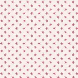 Tilda 110 Classic Basics Tiny Star Pink - Tessuto Rosa con Stelline Tilda Fabrics - 1