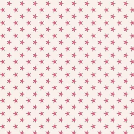 Tilda 110 Classic Basics Tiny Star Pink - Tessuto Rosa con Stelline Tilda Fabrics - 1