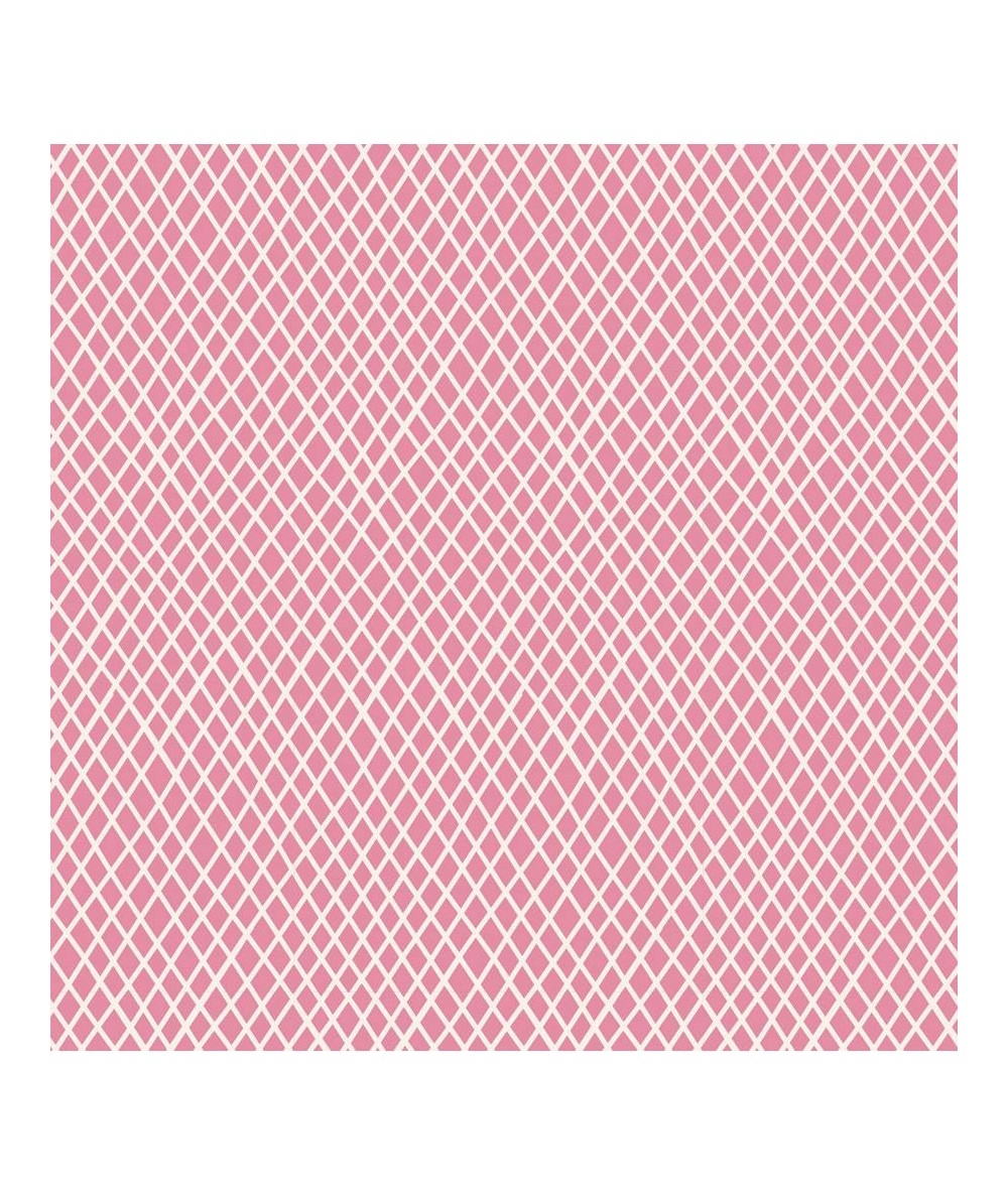 Tilda 110 Classic Basics Crisscross Pink - Tessuto Rosa con Linee Tilda Fabrics - 1