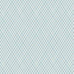 Tilda 110 Classic Basics Crisscross Light Blue - Tessuto Verde Acqua con Linee Tilda Fabrics - 1