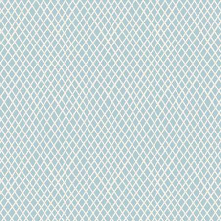 Tilda 110 Classic Basics Crisscross Light Blue - Tessuto Azzurro con Linee Tilda Fabrics - 1