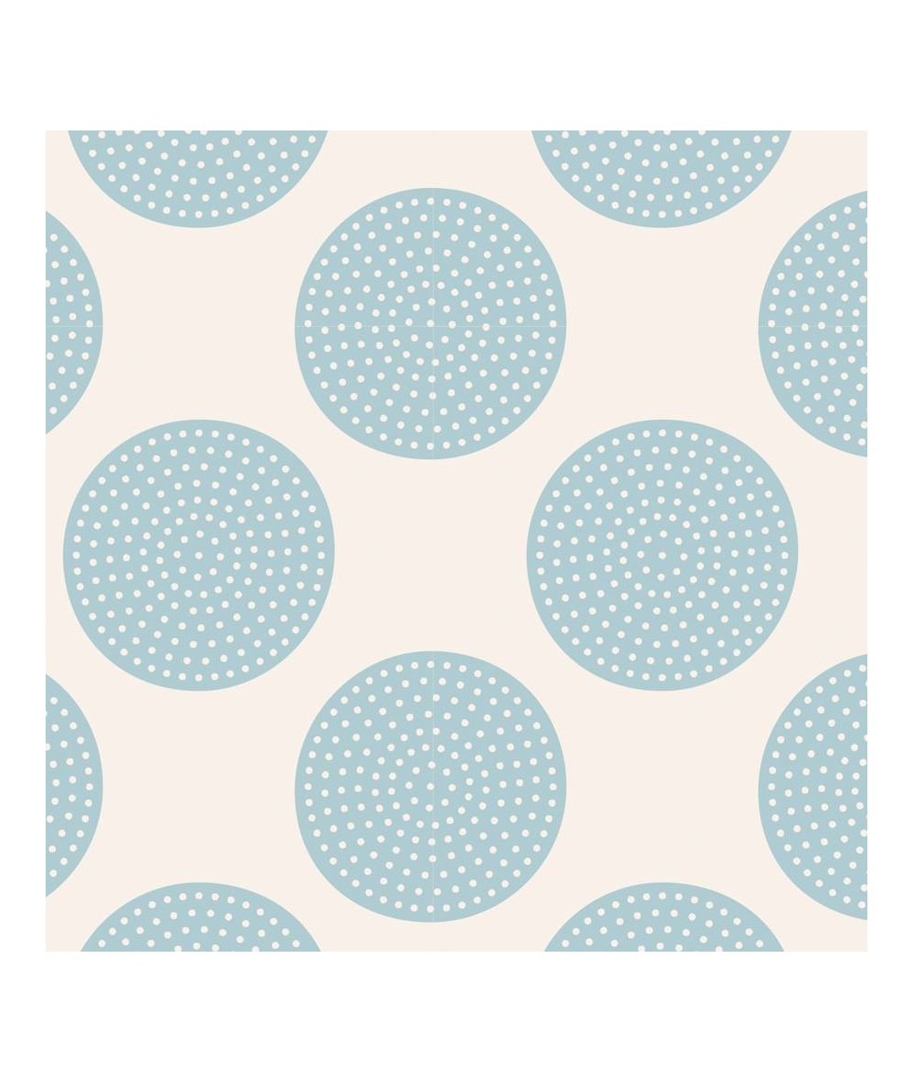 Tilda 110 Classic Basics Dottie Dots Light Blue - Tessuto Azzurro a Pois Grandi Tilda Fabrics - 1