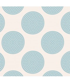 Tilda 110 Classic Basics Dottie Dots Light Blue - Tessuto Azzurro a Pois Grandi Tilda Fabrics - 1