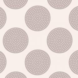 Tilda 110 Classic Basics Dottie Dots Grey - Tessuto Grigio a Pois Grandi Tilda Fabrics - 1