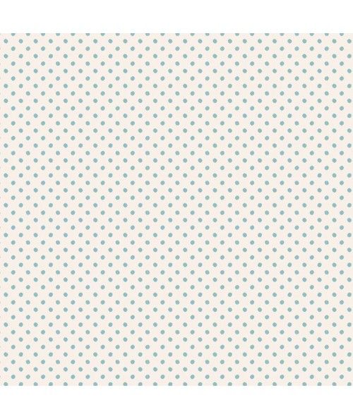 Tilda 110 Classic Basics Tiny Dots Light Blue - Tessuto Verde Acqua a Micro Pois Tilda Fabrics - 1