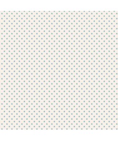 Tilda 110 Classic Basics Tiny Dots Light Blue - Tessuto Verde Acqua a Micro Pois Tilda Fabrics - 1
