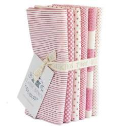 Tilda Classic Basics, Bundle 6 Fat Quarter 50 x 55 cm - Rosa Tilda Fabrics - 1