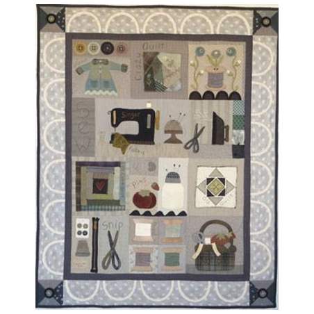 Sew Love Quilt Set BOM - Cartamodello 12x BOM Amore per il Cucito, Heart to Hand Heart to Hand - 1