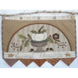 Harvest Blessings - Cartamodello Applique su Lana di Buon Augurio, Heart to Hand Heart to Hand - 1