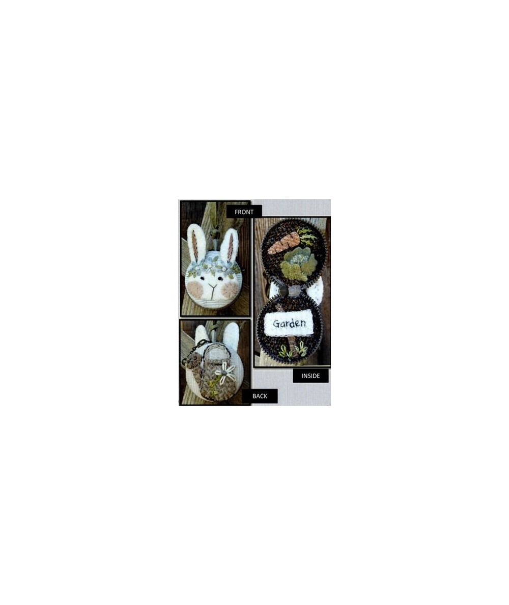 Hidden Treasures, Garden Bunny - Cartamodello Condoli Coniglio da Giardino, Heart to Hand Heart to Hand - 1
