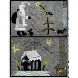 Woodland Santa - Cartamodello Runner di Natale 40 x 140 cm, Heart to Hand Heart to Hand - 2