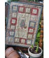 Peaceful Garden - Cartamodello Quilt-Tovaglietta, Anni Downs Hatched and Patched - 1