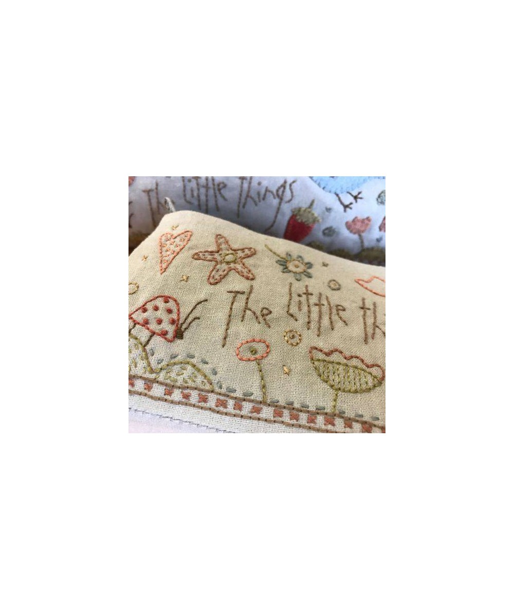 Little Things Pencil Case - Cartamodello Astuccio Porta Matite, Anni Downs Hatched and Patched - 2