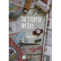 The Story Of My Day, Anni Downs - Libro con 11 Progetti di Cucito e Ricamo Hatched and Patched - 1