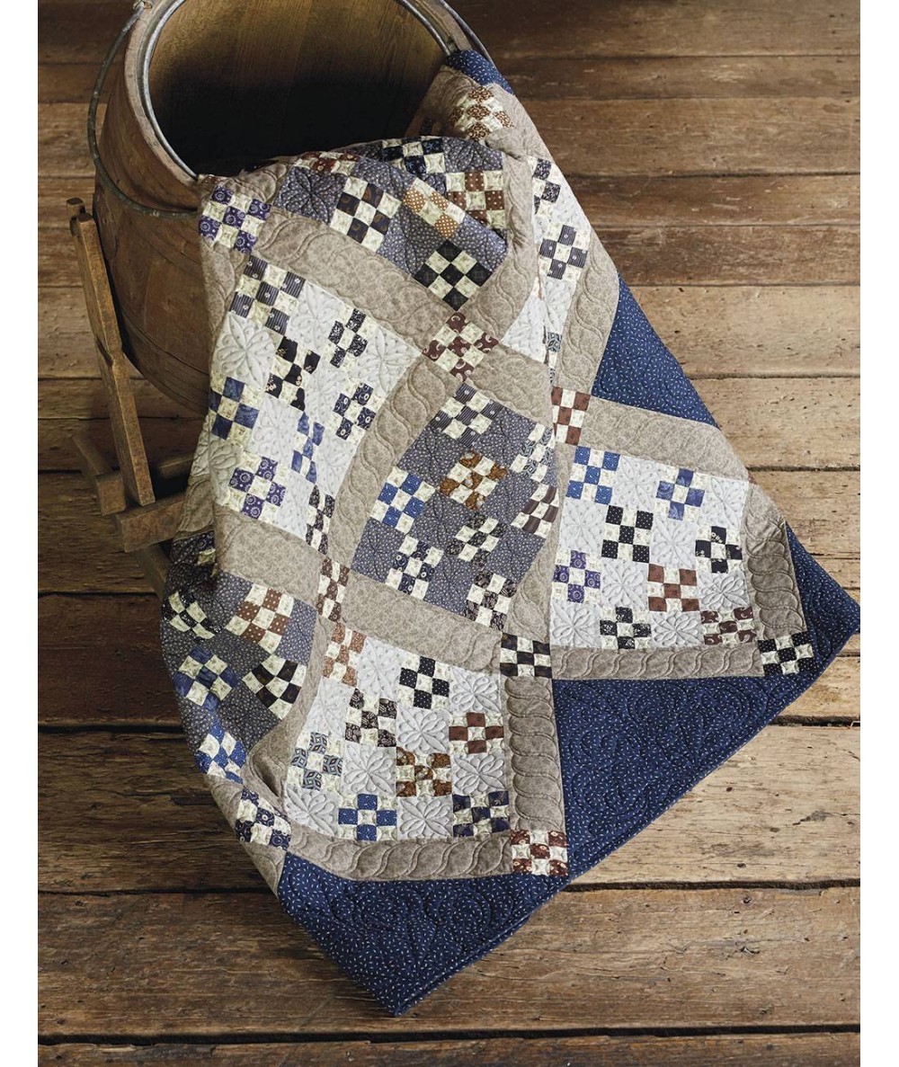 Step Back in Time - Turn Reproduction Prints into Vintage-Inspired Quilts Martingale - 5