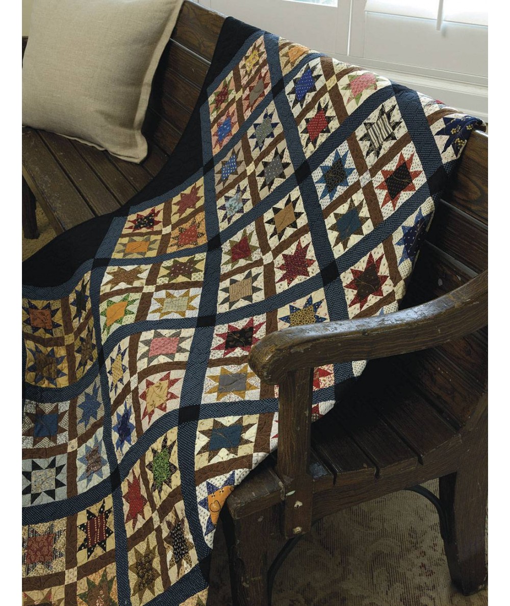 Step Back in Time - Turn Reproduction Prints into Vintage-Inspired Quilts Martingale - 8