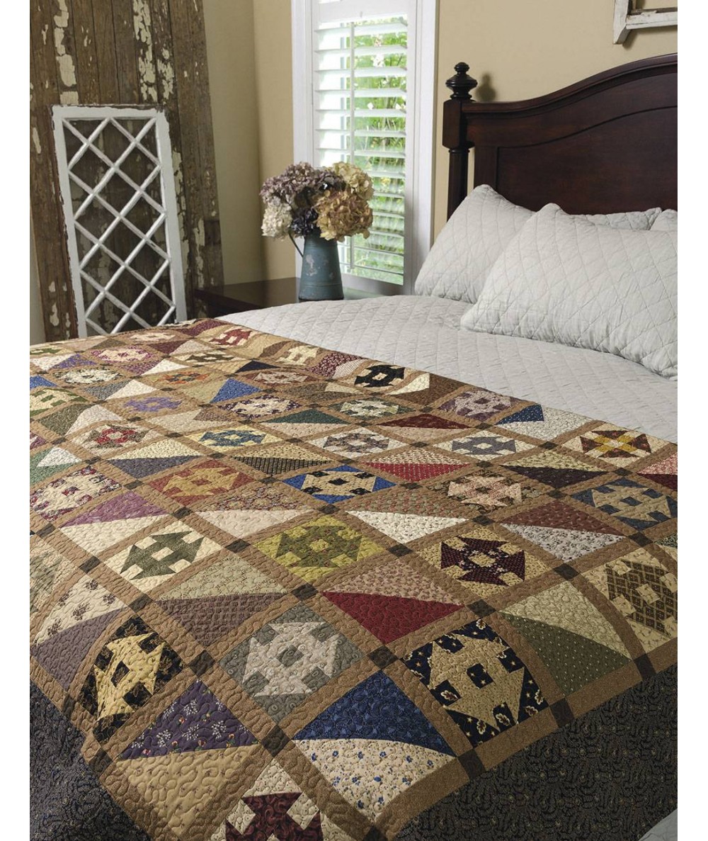 Step Back in Time - Turn Reproduction Prints into Vintage-Inspired Quilts Martingale - 11