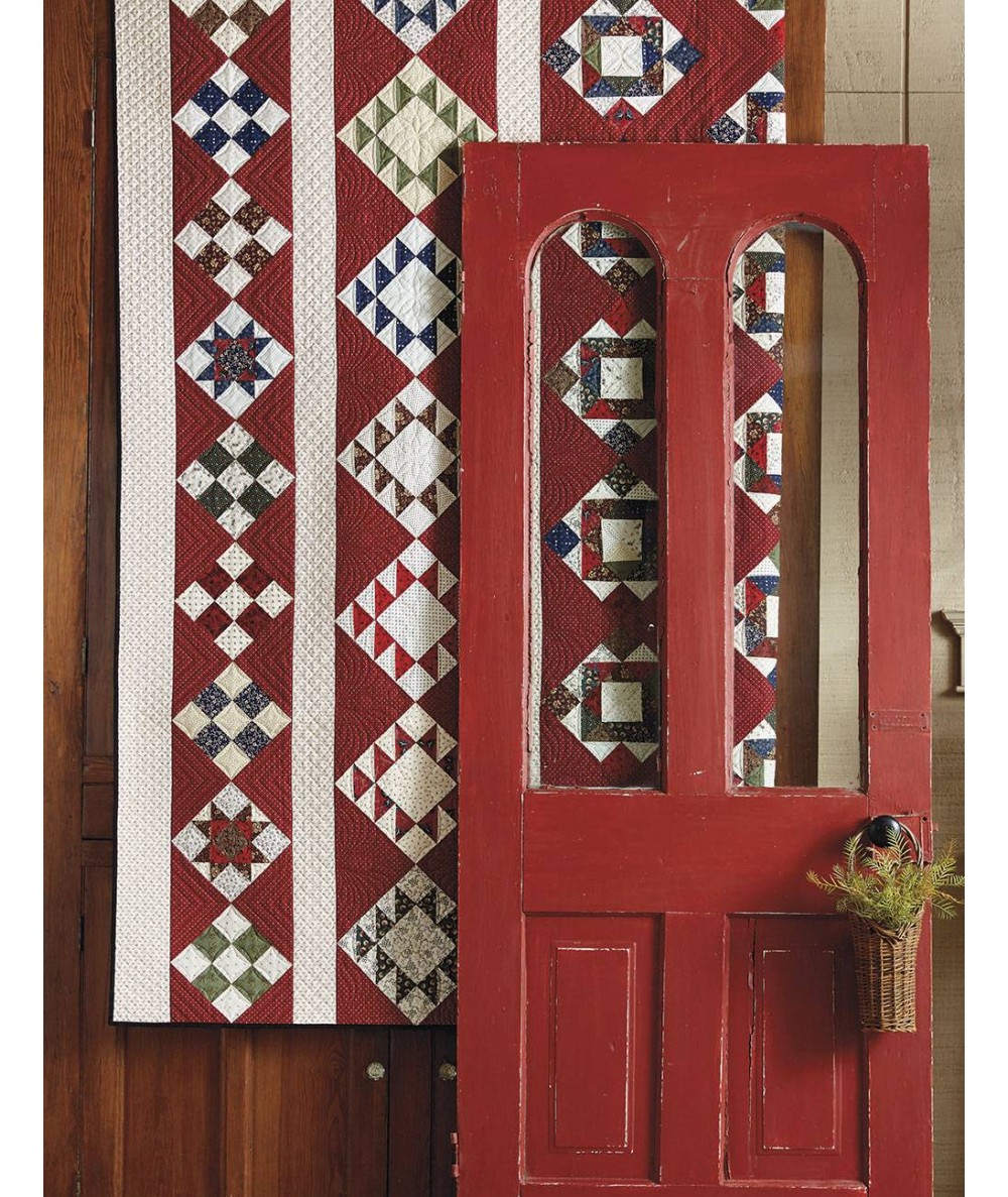 Step Back in Time - Turn Reproduction Prints into Vintage-Inspired Quilts Martingale - 12