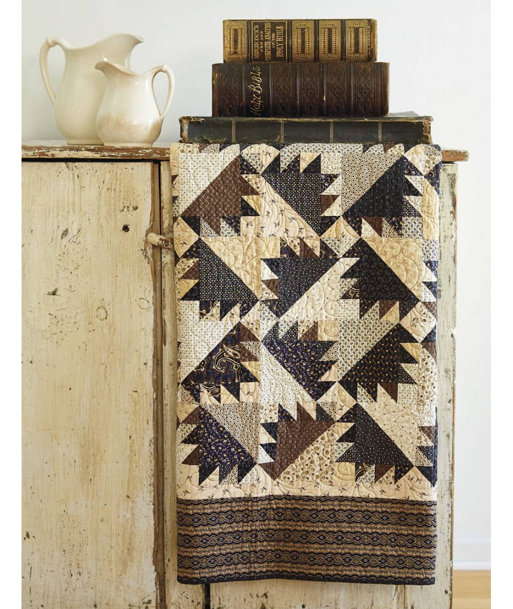 Step Back in Time - Turn Reproduction Prints into Vintage-Inspired Quilts Martingale - 16