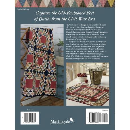 Beyond the Battlefield - 14 Scrappy Civil War Quilts - Martingale Martingale - 17