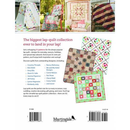 The Big Book of Lap Quilts - 51 Patterns for Family Room Favorites Martingale & Co Inc - 16