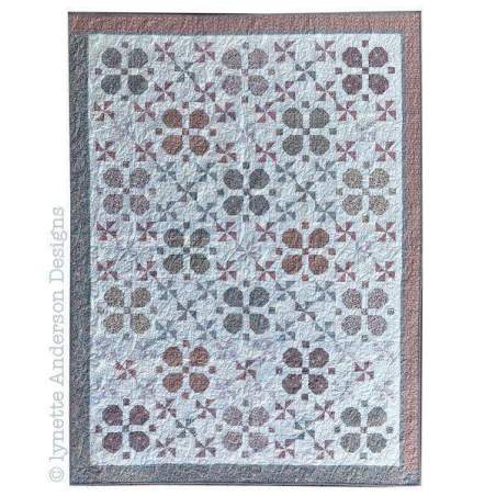 Lucky Clover - Cartamodello Quilt - 53 x 71 pollici, Lynette Anderson Lynette Anderson Designs - 1