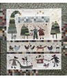 Winter Playground, BOM - Cartamodello Quilt - 33 x 37 pollici, Lynette Anderson Lynette Anderson Designs - 1