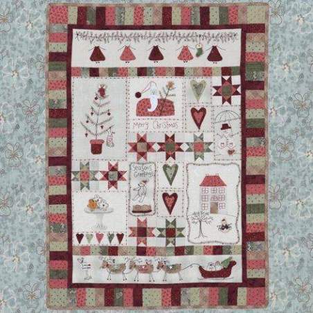 Christmas Fun - Cartamodello Arazzo di Natale 23 x 32 pollici, Lynette Anderson Lynette Anderson Designs - 1