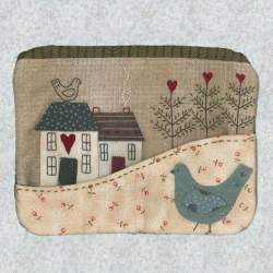 Country Cottage Purse -...