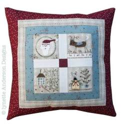 Christmas Friends Pillow -...