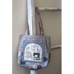 Hexagon Sewing Bag - Cartamodello Borsa con Bottoni - 27 x 22 cm, Lynette Anderson Lynette Anderson Designs - 2