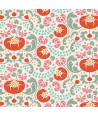 Tilda 110 LazyDays, Mildred Ginger - Tessuto Rosso a Fiori Tilda Fabrics - 1 Tilda 110 LazyDays, Mildred Ginger - Tessuto Rosso a Fiori Tilda Fabrics - 1