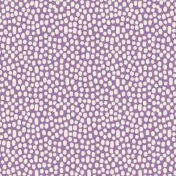 Tilda 110 LazyDays, Trickles Lilac - Tessuto Lilla a Pois Tilda Fabrics - 1